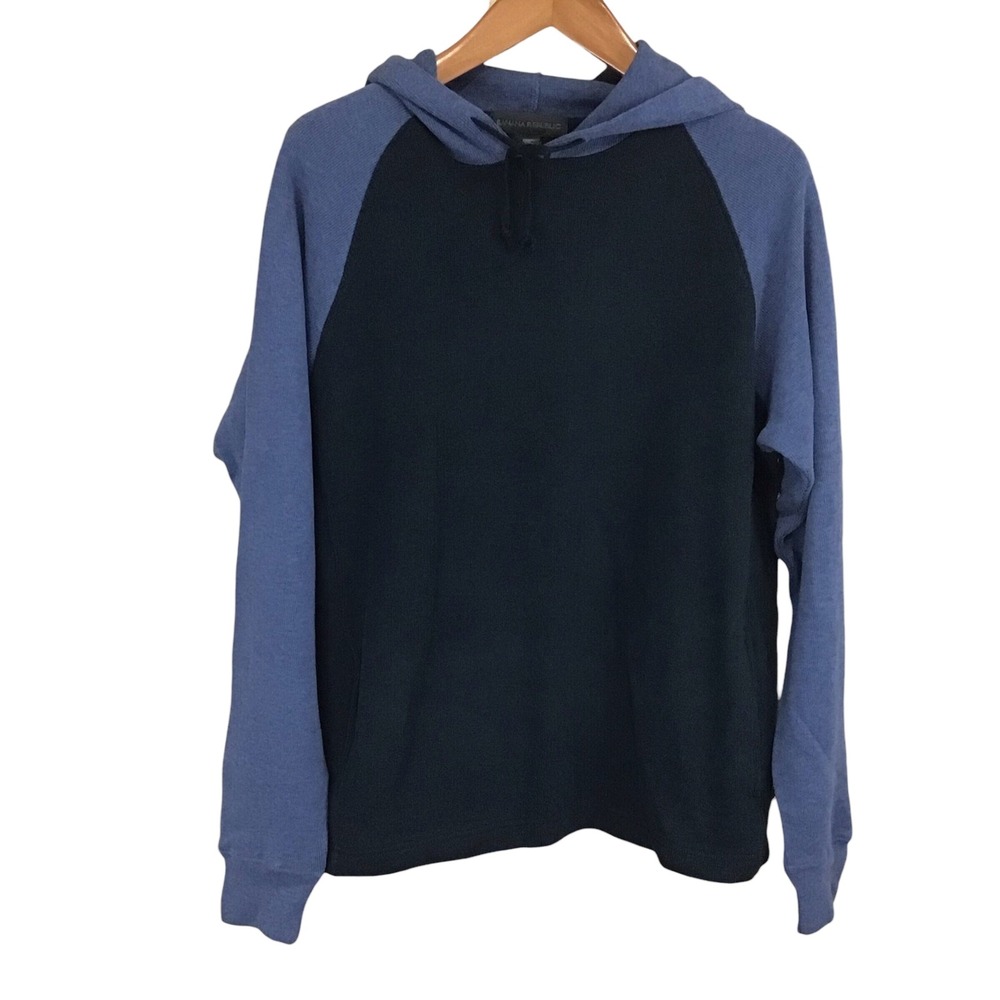 Banana Republic Mens Sweater Pullover Long Sleeve Blue Size M